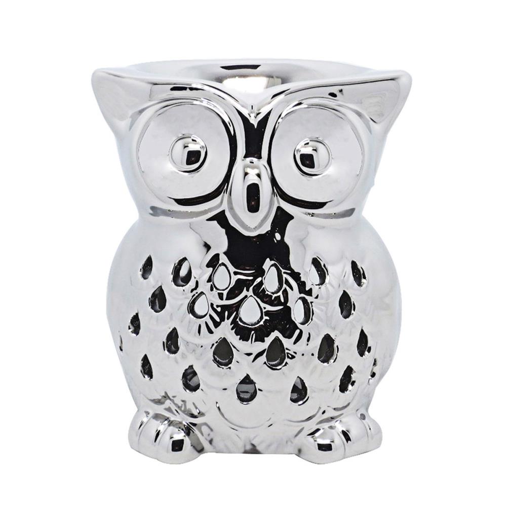 Desire Silver Owl Wax Melt Warmer £4.79